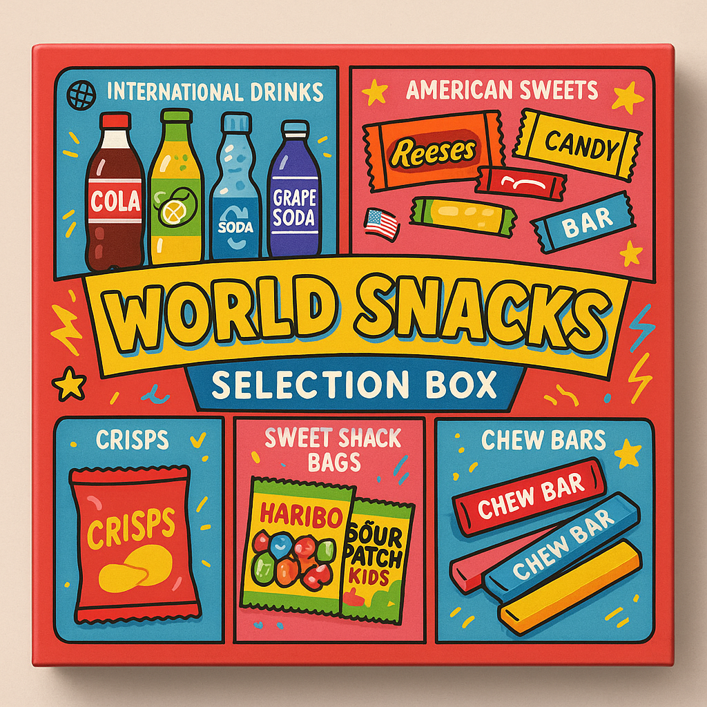 World Snacks Selection Boxes