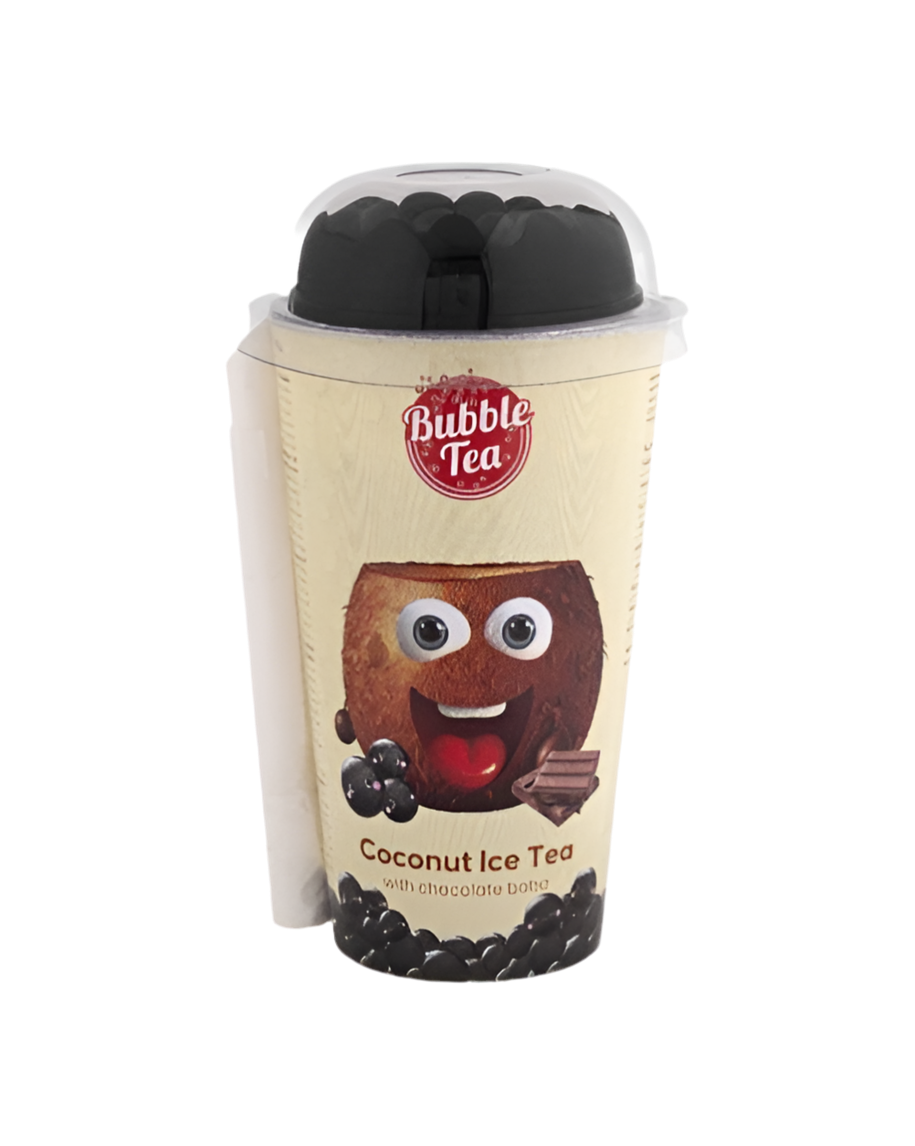 BEST BEFORE 27/09/2025 *REDUCED* Bubble Tea Coconut With Chocolate Boba 350ml