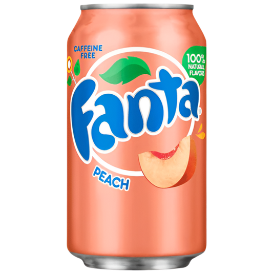 Fanta Peach Can 355ml (USA)