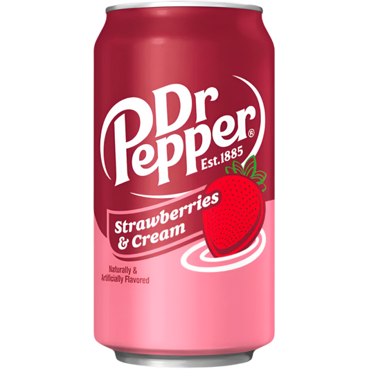 Dr Pepper Strawberries & Cream 355ml (USA)